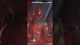 RedHood Superfinisher to Superman 🥶🥶 injustice2 shorts [upl. by Ardnu]