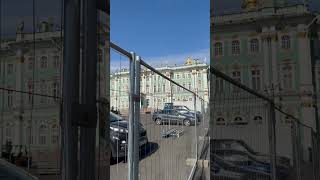 Outside the Hermitage Museum St Petersburg [upl. by Aronel]