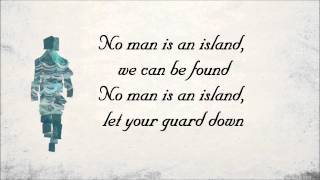 No Man Is an Island Lyrics  Tenth Avenue North HD [upl. by Merrile744]