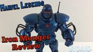 Marvel Legends Iron Monger BAF Review [upl. by Ffoeg]