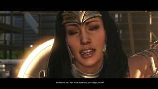 Injustice 2 All Cutscenes Game Movie Part 2 Both Endings [upl. by Sirtaeb922]