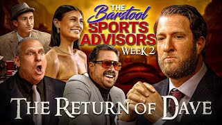 Dave Portnoy AMBUSHED By Mystery Crew Member  Barstool Sports Advisors Week 2 [upl. by Courtenay182]