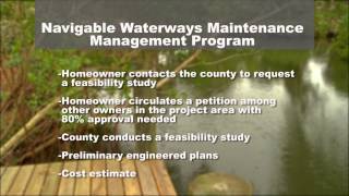 Navigable Waterways Maintenance Management Program [upl. by Everard]