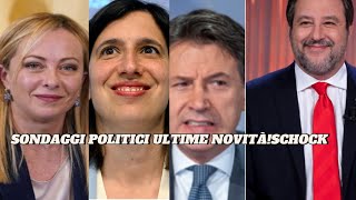 Sondaggi politici un partito cresce vertiginosamente crisi per il PD ecco i numeri ultime notizi [upl. by Aminta]