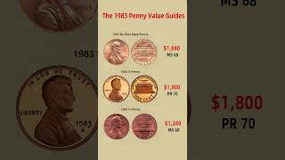 the 1983 Penny Value Guides coin penny coincollecting [upl. by Swann]