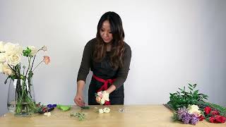 How to make a corsage [upl. by Alled]