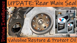 Valvoline Restore amp Protect Review Rear Main Seal Removal amp Crank Shaft Oil Pan Inspection [upl. by Isabeau]