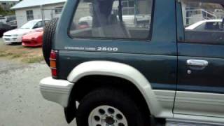 1995 Mitsubishi Pajero 2dr 28L turbo diesel auto 55000 kms 4X4 [upl. by Eliott]