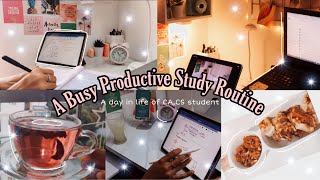 A Busy Productive Study Day 📚  Study Vlog 📖  StudyNest [upl. by Greyso967]