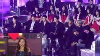 Exo Reaction Twice Likey  MMA 2017 [upl. by Xam733]