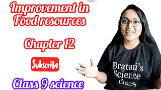 Improvement in food resources  class 9 science  chapter 12 [upl. by Troxell868]