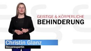 Steuertipps  Behinderung beim Finanzamt geltend machen [upl. by Heda]