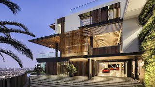 Exceptional HILLSIDE HOUSE in Los Angeles by SAOTA  ARCHITECTURAL DESIGN [upl. by Thorn27]