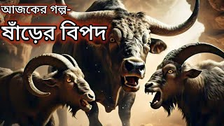 Bengali Moral Story An Ox Is IN Danger ঈশপের গল্প  Ishoper Golpo  Aeshope Bengali Story [upl. by Christopher]