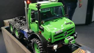 01501121 Intermodellbau 2021 ScaleART Unimog [upl. by Antons74]