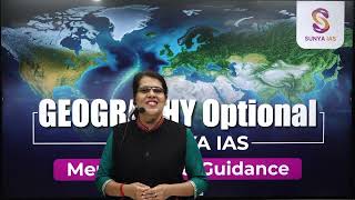 Geography Optional Mentorship Program  UPSC  Sunya IAS [upl. by Garfinkel]