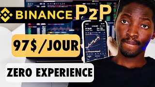 Secret du TRADING sur BINANCE P2P  gagner les USDT gratuit [upl. by Ecnerewal]