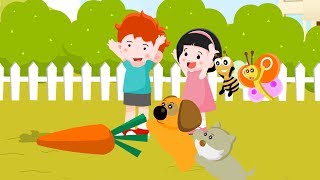 The Big Carrot Nursery Rhymes for Kids  Cartoon Animation Rhymes amp Songs for Children [upl. by Agle]