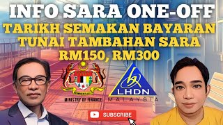 TARIKH SEMAKAN BAYARAN TUNAI TAMBAHAN ONEOFF SARA 2024 [upl. by Torrance270]