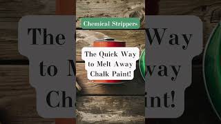 How to Remove Chalk Paint From Wood Metal and Fabric [upl. by Brezin]