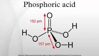 Phosphoric acid [upl. by Dupaix]