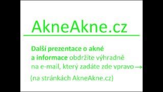 Akné jak se zbavit akné Jak na akné [upl. by Adnek]