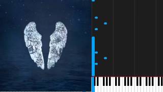 How to play O Fly On by Coldplay on Piano Sheet Music [upl. by Anyrtak]