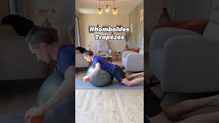 💥3 exercices pour muscler le haut du corps  pilates pilatesball pilatesworkout [upl. by Benji]