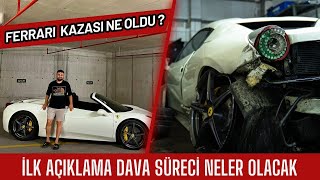 Ferrari Kaza Sonrası İlk Açıklama I Pirelli amp Ferrari Davası [upl. by Branden689]