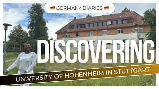 Europe Trip Season 1 Episode 3 Discovering the University of Hohenheim in Stuttgart Germany [upl. by Randi]