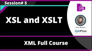 XSL and XSLT for XML XML Tutorial  Part 5 [upl. by Oinotnaesoj145]