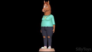 Hollyhock  Bojack Horseman 3D print model for sale [upl. by Nanreh]