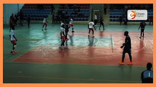 Moi Airbase beat Bungoma Poly 28 26 in Handball League [upl. by Nawotna]