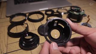 50mm F14 Lens DisassemblyAssembly [upl. by Haze834]