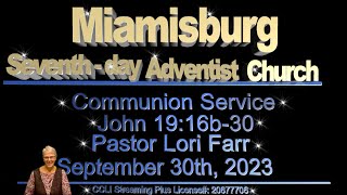 “Communion Service” by Pastor Lori Farr [upl. by Llehsar]