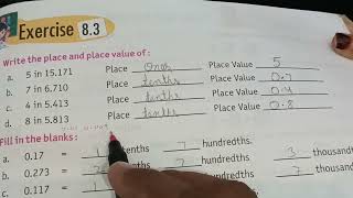 PLACE AND PLACE VALUE  TENS AND TENTHS MEIN DIFFERENCE HUNDREDS AND HUNDREDTHS MEIN DIFFERENCE [upl. by Capps]