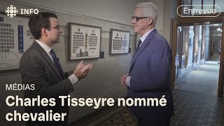 Charles Tisseyre honoré pour sa carrière [upl. by Delaney]