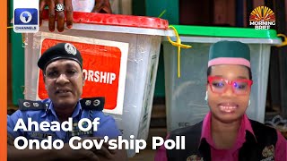 Ondo Gov’ship Poll YIAGA Africa Says Low Voter Turnout Likely As Ondo CP Review Preps [upl. by Anevad]