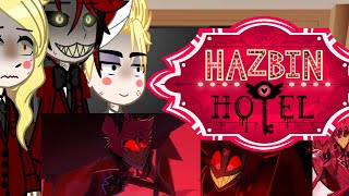 Hazbin Hotel react to Alastor  Hazbin Hotel x Gacha  GCRV [upl. by Chrisman]