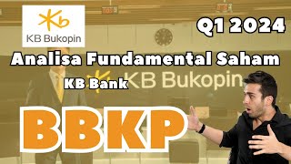 Cara Investasi Saham BBKP Q1 2024  KB Bank [upl. by Tnahsarp]