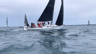 Bayview Port Huron Mackinac Yacht Race Starting Line 2023 [upl. by Hahn]