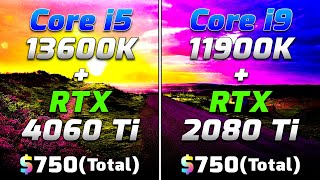 Core i5 13600K  RTX 4060 Ti 16GB vs Core i9 11900K  RTX 2080 Ti  PC Gameplay Tested [upl. by Chen]