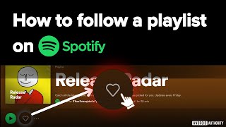 How to follow a playlist on Spotify [upl. by Aloivaf]