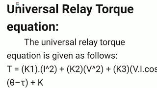 SGP Lec 39 Distance RelayImpedance RelayReactance RelayMho RelayUniversal Relay Torque Equatio [upl. by Oiragelo]