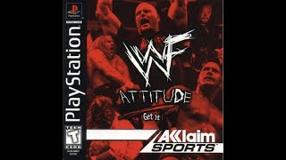 WWF ATTITUDE PS1 Retro Game [upl. by Layla300]