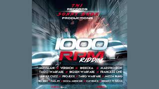 1000 RPM Riddim Mix 2019 JahvillaniUnruly CuzDosa MedicineMaestro Don amp More [upl. by Early]