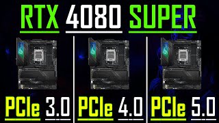 PCIe 30 vs PCIe 40 vs PCIe 50  INTEL MOTHERBOARD  RTX 4080 SUPER  INTEL i9 14900K [upl. by Cardew926]