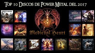 Top 10 Discos de Power Metal del 2017 [upl. by Ahtabbat784]