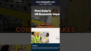 First Solar Inc FSLR FAST Graphs Stock Analysis shorts [upl. by Elimay]