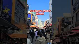 Namdaemun Market is the largest traditional market in Korea visitkorea Korea [upl. by Ennaer976]